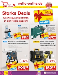Bohrmaschine Angebot im aktuellen Netto Marken-Discount Prospekt auf Seite 65