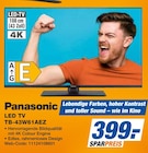Aktuelle Fernseher Angebote bei expert in Dresden Aktuelles LED TV TB-43W61AEZ Angebot bei expert in Dresden ab 399,00 €