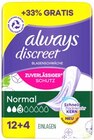 Discreet Inkontinenzeinlagen Long oder Discreet Inkontinenzeinlagen Normal Angebot in Düdenbüttel Discreet Inkontinenzeinlagen Long oder Discreet Inkontinenzeinlagen Normal im aktuellen Prospekt bei REWE in Düdenbüttel