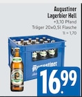 Helles im E xpress Prospekt Lagerbier Hell von Augustiner im aktuellen E xpress Prospekt für 16,99 €