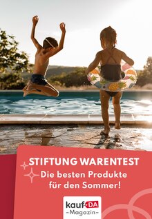 Aktueller kaufDA Magazin Berlin Prospekt "Stiftung Warentest" mit 1 Seite