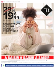 Pyjama Femme Angebote im Prospekt "Les basiques c'est nous. La vie qui va avec, c'est vous." von Carrefour auf Seite 4