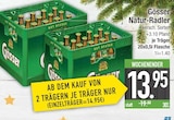 Natur-Radler von Gösser im aktuellen EDEKA Prospekt für 13,95 €