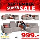 Benito Wohnlandschaft bei Seats and Sofas im Viersen Prospekt für 999,00 €