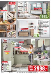 Badmöbel im Möbel Mahler Siebenlehn Prospekt in Altenburg Aktueller Möbel Mahler Siebenlehn Prospekt mit Badmöbel, "FESTLICH WOHNEN - STILVOLL SPAREN", Seite 15