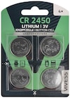 Aktuelle Batterie Angebote bei REWE in Hildesheim Aktuelles Lithium Knopfzellen »CR2032« oder »CR2450« Angebot bei REWE in Hildesheim ab 2,99 €