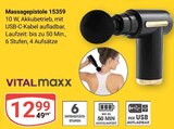 Massagepistole 15359 bei GLOBUS im Castrop-Rauxel Prospekt für 12,99 €