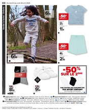 Promos Vêtements Enfant dans le catalogue "DU SPORT ET DES LOISIRS EN PLEIN AIR !" de Carrefour à la page 10