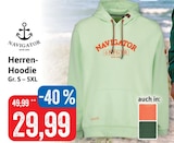 Herren-Hoodie im Angebot bei Kaufhaus Stolz in Rostock Herren-Hoodie Angebote von Navigator bei Kaufhaus Stolz Rostock für 29,99 €