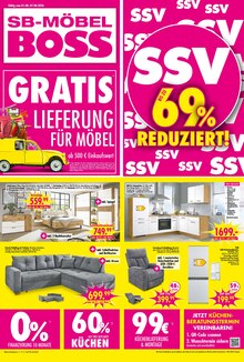 Couch im SB Möbel Boss Prospekt "SSV" mit 4 Seiten (Bremen)