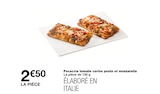 Focaccia tomate cerise pesto et mozzarella dans le catalogue Monoprix