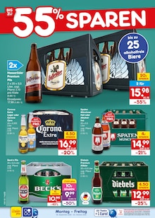 Becks im Netto Marken-Discount Prospekt "Aktuelle Angebote" mit 72 Seiten (Münster)