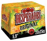 BIÈRE AROMATISÉE À UN SPIRITUEUX À BASE D'AGAVE ORIGINAL - DESPERADOS en promo chez Intermarché Montpellier à 11,87 €