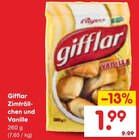 Zimtröllchen und Vanille im Angebot bei Netto Marken-Discount in Wismar Zimtröllchen und Vanille Angebote von Gifflar bei Netto Marken-Discount Wismar für 1,99 €