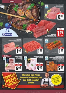Gulasch im EDEKA Prospekt "Wir lieben Lebensmittel!" mit 28 Seiten (Chemnitz)