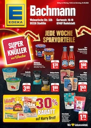 EDEKA Prospekt für Unterwellenborn: "JEDE WOCHE SPARVORTEILE", 2 Seiten, 16.06.2025 - 21.06.2025