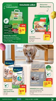 Katzenstreu im aktuellen Fressnapf Prospekt (Dresden) Katzenstreu im Fressnapf Prospekt "Tolle Oster-Angebote" mit 24 Seiten (Dresden)