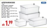 Aufbewahrungsbox Clear im Angebot bei Marktkauf in Meerbusch Aufbewahrungsbox Clear Angebote von rotho bei Marktkauf Meerbusch für 1,99 €