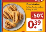 Franzbrötchen  im aktuellen ALDI SÜD Prospekt für 0,39 €