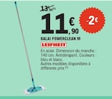 Balai PowerClean M - LEIFHEIT - E.Leclerc Balai PowerClean M - LEIFHEIT à 11,90 € dans le catalogue E.Leclerc