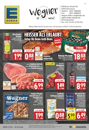 Aktueller EDEKA Prospekt mit Grillfleisch, "Aktuelle Angebote", Seite 1