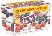 Yaourts aux fruits Taillefine 0% - Carrefour à Beauvais Yaourts aux fruits Taillefine 0% en promo chez Carrefour Beauvais à 2,66 €