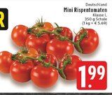 Aktuelle Tomaten Angebote bei EDEKA in Wuppertal Aktuelles Mini Rispentomaten Angebot bei EDEKA in Wuppertal ab 1,99 €