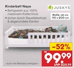 Kinderbett Naya Angebote von Juskys bei Netto Marken-Discount Velbert für 99,99 €