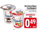 Fruchtjoghurt von Der Grosse Bauer im aktuellen EDEKA Prospekt für 0,49 €