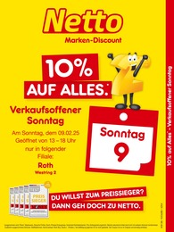 Netto Marken-Discount Prospekt für Roth mit 2 Seiten