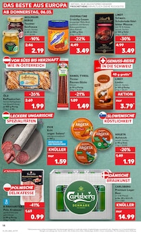 Wurst im Kaufland Prospekt "Aktuelle Angebote" mit 56 Seiten (Regensburg)