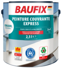 2 en 1 Peinture couvrante express env. 2,5 l** - Baufix en promo chez Norma Mulhouse à 14,99 €