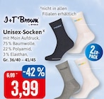 Unisex-Socken im Angebot bei Kaufhaus Stolz in Neumünster Unisex-Socken Angebote von I+T Brown bei Kaufhaus Stolz Neumünster für 3,99 €