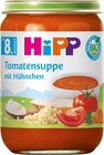 Menü Tomatensuppe mit Hühnchen ab dem 8. Monat von HiPP im aktuellen dm-drogerie markt Prospekt