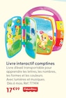 Livre interactif comptines - Fisher-Price en promo chez La Grande Récré Livre interactif comptines - Fisher-Price dans le catalogue La Grande Récré