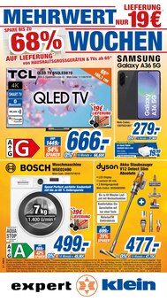 Fernseher im expert Prospekt "Top Angebote" mit 8 Seiten (Aschaffenburg)