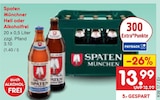 Aktuelles Münchner Hell Angebot bei Netto Marken-Discount in Rheda-Wiedenbrück ab 13,99 €