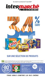 Catalogue Supermarchés Intermarché en cours à Pocé-sur-Cissé et alentours, "34% EN AVANTAGE CARTE SUR UNE SÉLECTION DE PRODUITS", 28 pages, 05/08/2025 - 17/08/2025