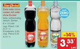 Aktuelles Cola oder Limonaden mit oder ohne Zucker Angebot bei Netto Marken-Discount in Rheda-Wiedenbrück ab 3,33 €