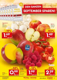Tomaten im aktuellen Netto Marken-Discount Prospekt (Münster) Tomaten im Netto Marken-Discount Prospekt "Aktuelle Angebote" mit 69 Seiten (Münster)