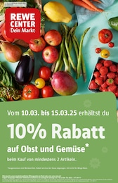 REWE Prospekt "Dein Markt", 34 Seiten, 10.03.2025 - 15.03.2025