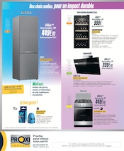 Promos Réfrigérateur dans le catalogue "Des choix malins, pour un impact durable" de Proxi Confort Réfrigérateur en promo dans le catalogue Proxi Confort à la page 6