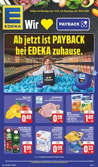 EDEKA Prospekt Wir lieben Lebensmittel! mit  Seiten in Kirchenlamitz und Umgebung