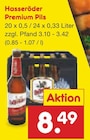 Premium Pils Angebote von Hasseröder bei Netto Marken-Discount Wolfsburg für 8,49 €