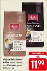 Bella Crema Kaffee Angebote von Melitta bei E center Kirchheim für 11,99 €