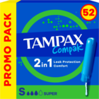 TAMPONS AVEC APPLICATEUR TAMPAX - TAMPAX en promo chez Auchan Hypermarché TAMPONS AVEC APPLICATEUR TAMPAX - TAMPAX dans le catalogue Auchan Hypermarché