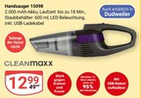 Handsauger 15098 von CLEANmaxx im aktuellen GLOBUS Prospekt