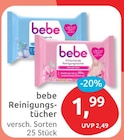Reinigungstücher im budni Prospekt Reinigungstücher von bebe im aktuellen budni Prospekt für 1,99 €