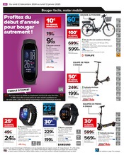 Vélo Angebote im Prospekt "DÉMARREZ L'ANNÉE AVEC DES OFFRES DERNIER CRI !" von Carrefour auf Seite 24