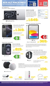 Smartphone im EURONICS Prospekt "GENAU RICHTIG. BITS, BYTES UND TIEFE PREISE." mit 8 Seiten (Bremen)